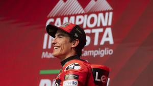 Marc Mrquez, el da de la presentacin del equipo Ducati Lenovo.