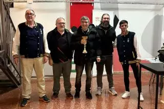Fabián Fiorito brinda al Ribera Baixa el subcampeonato en el II Open Internacional Blitz Dama Roja de València