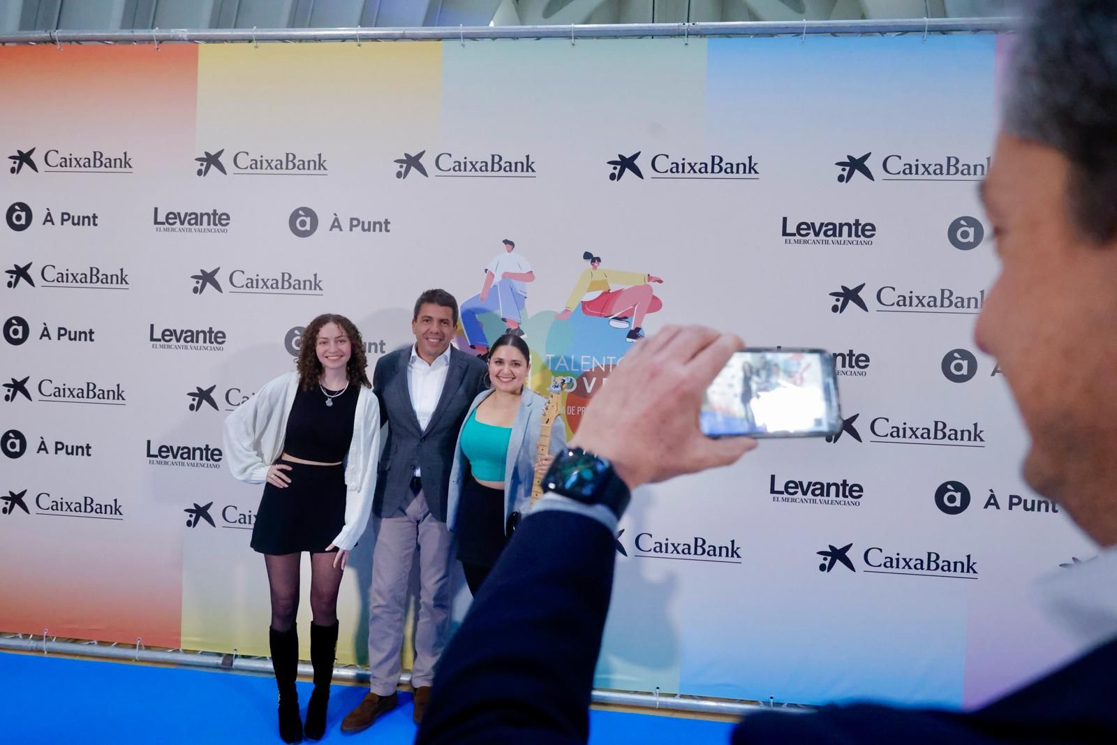 El photocall de la gala de los Premio Talento Joven de Levante-EMV