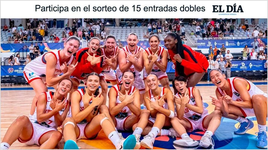Sorteamos 15 entradas dobles para el España vs Serbia de la Selección Femenina de Baloncesto