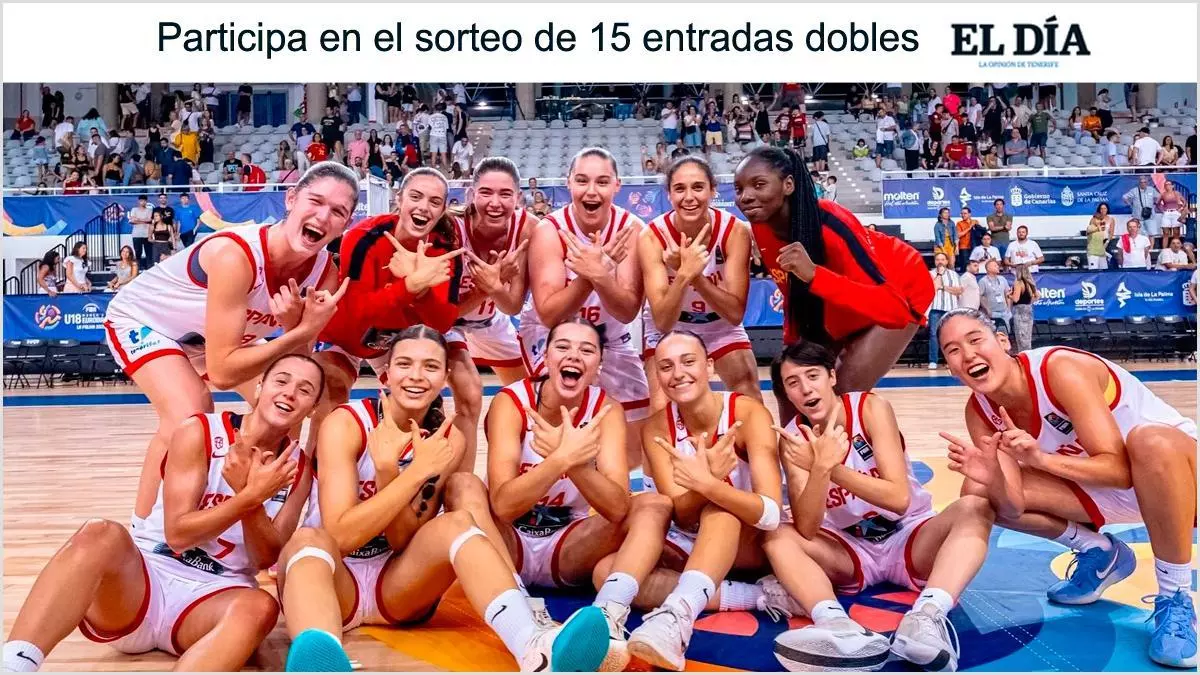 Sorteamos 15 entradas dobles para el España vs Grecia de la Selección Femenina de Baloncesto