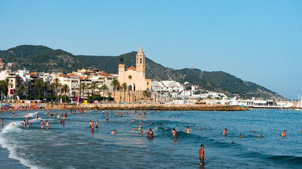 Sitges, uno de los municipios con apenas covid-19.