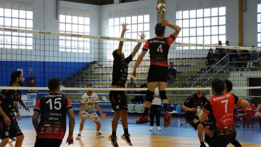 El CV Mediterráneo vence al Xátiva y el Volei Grau sucumbe en Gran Canaria