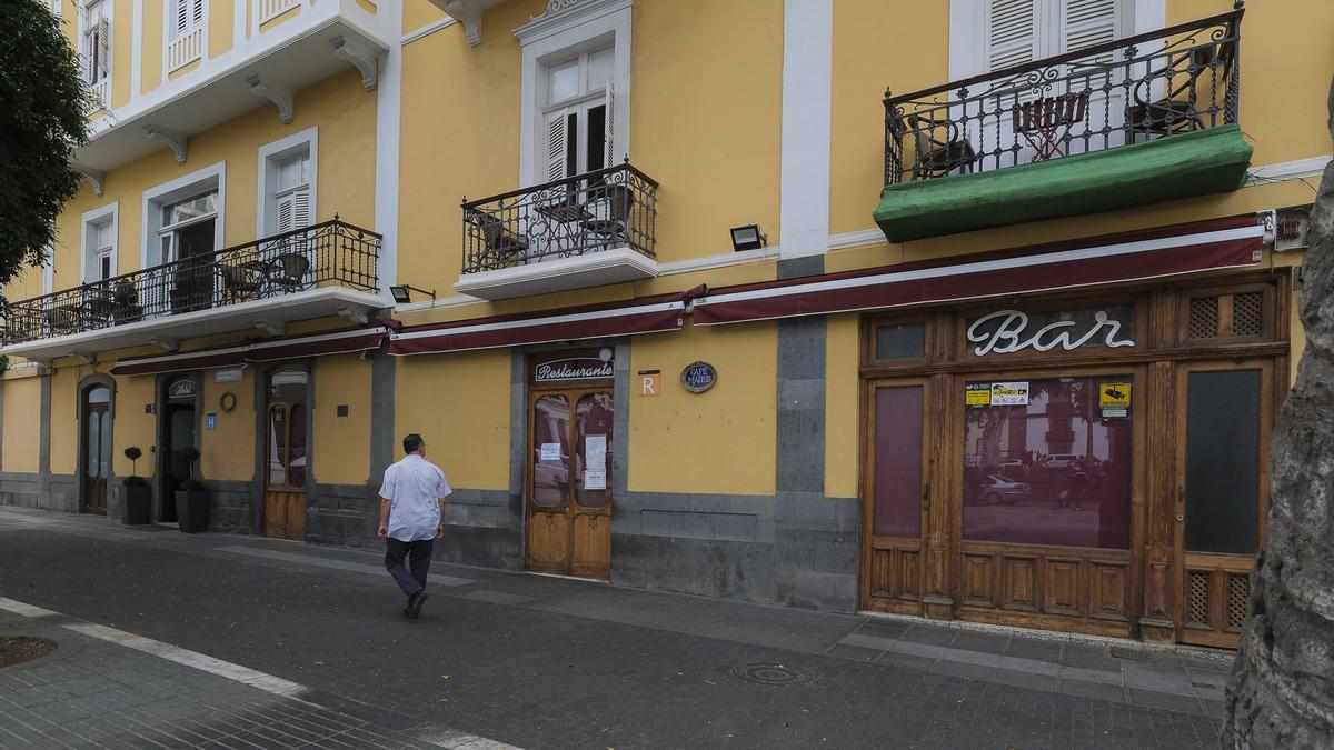 El Café Madrid, en una imagen de archivo tras el precinto del local el pasado mes de septiembre.