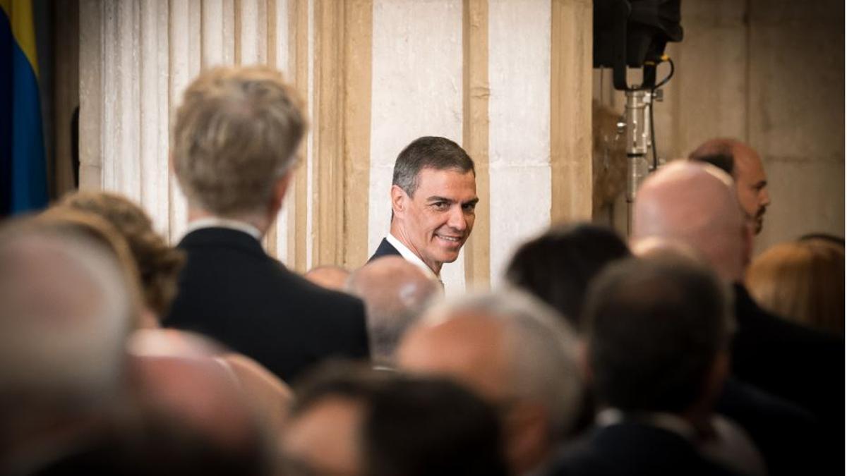 Pedro Sánchez, el pasado jueves en Madrid.