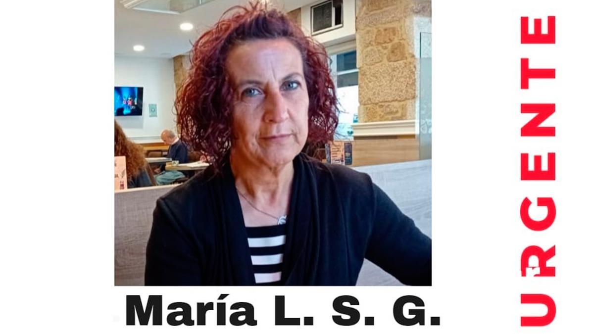 María L. S. G., desaparecida en Vigo el 15 de noviembre.