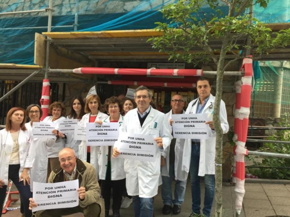 Nueva protesta de la Atención Primaria en Vigo.