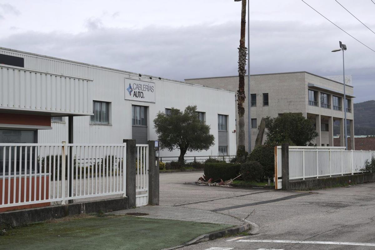 Antiguas instalaciones de Cablerías Auto, que el año pasado despidió a su plantilla.