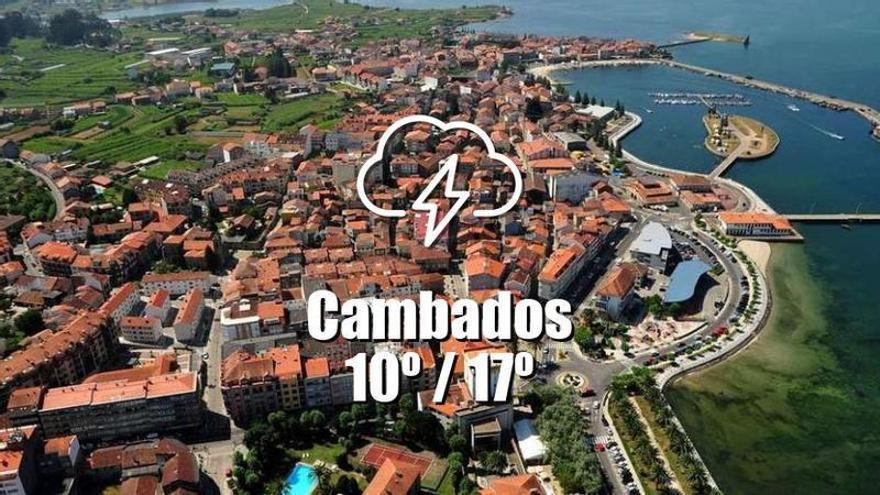 El tiempo en Cambados: previsión meteorológica para hoy, viernes 5 de junio