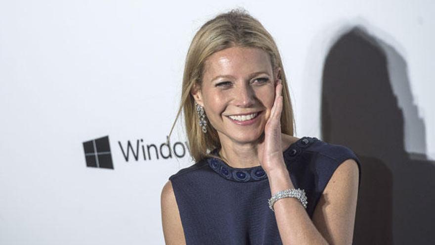 Gwyneth Paltrow participa en una campaña benéfica.