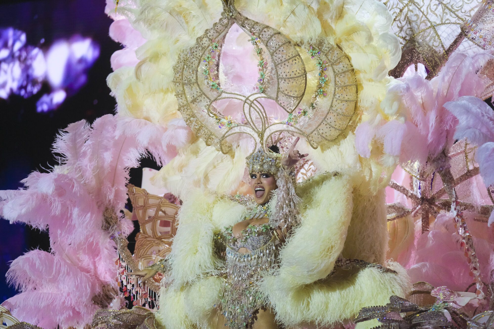 Candidata 9. Restaurante El Centro de Guayadeque presenta a Coral Gutiérrez con un diseño de Kilian Betancor Falcón: «Bohemia». 
