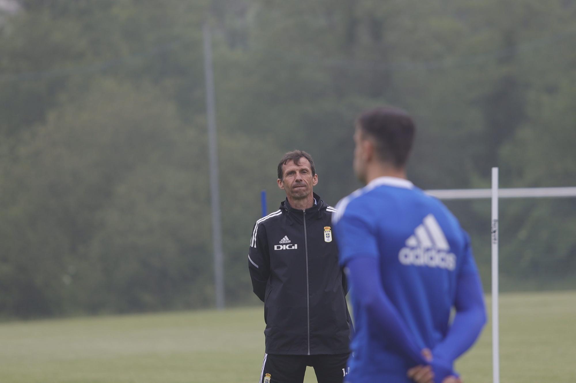 Las imágenes del entrenamiento del Oviedo