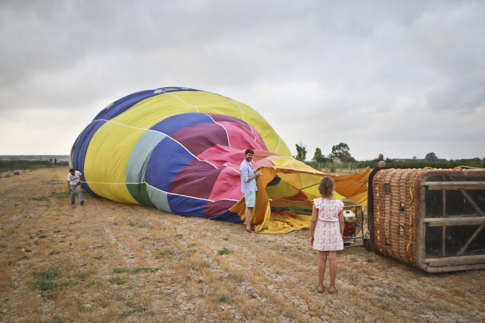 Viaje en globo por la provincia