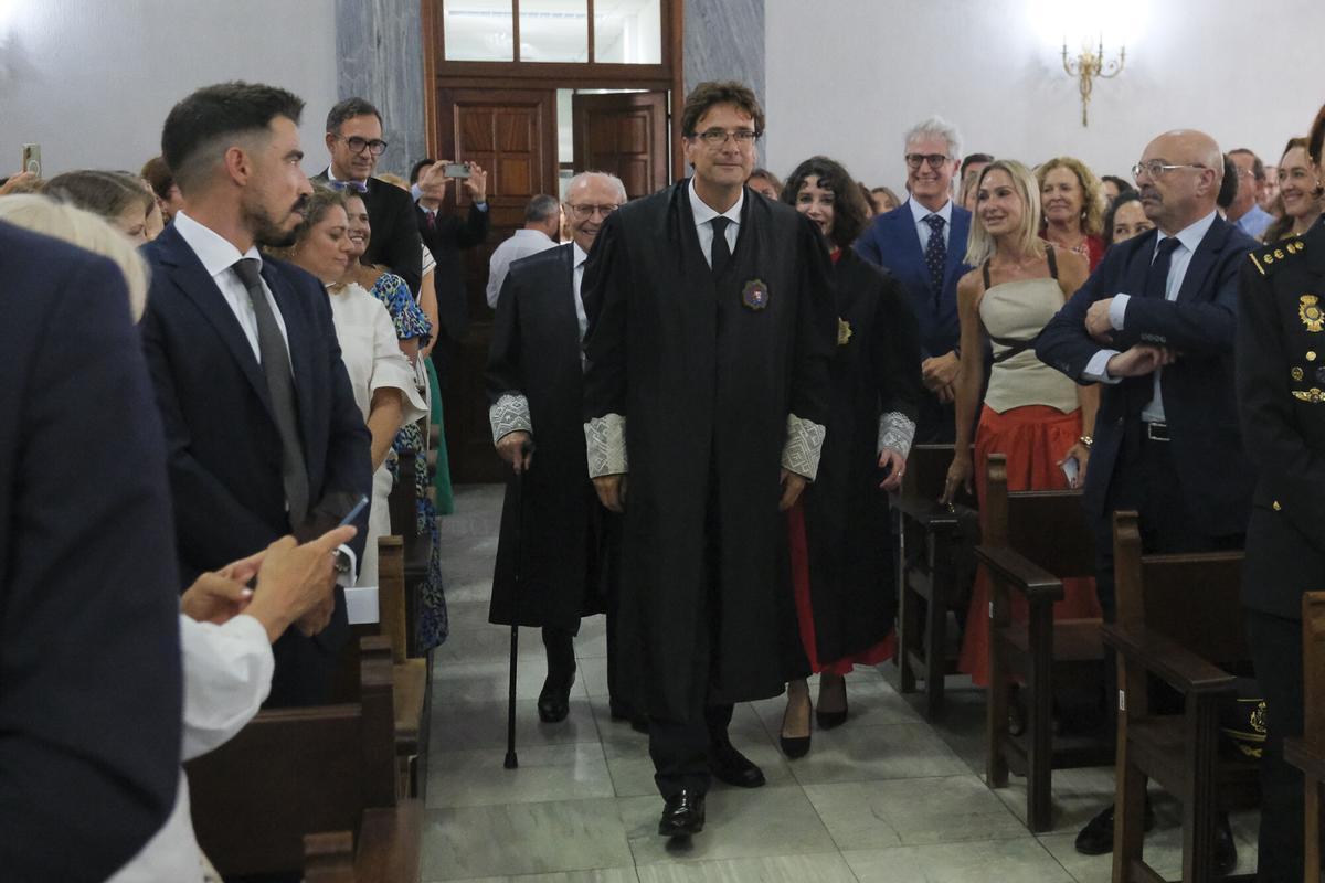 Juan Avello toma posesión como presidente del TSJC