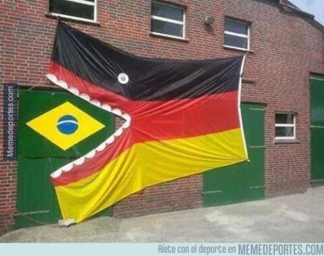 Los mejores memes del Brasil-Alemania