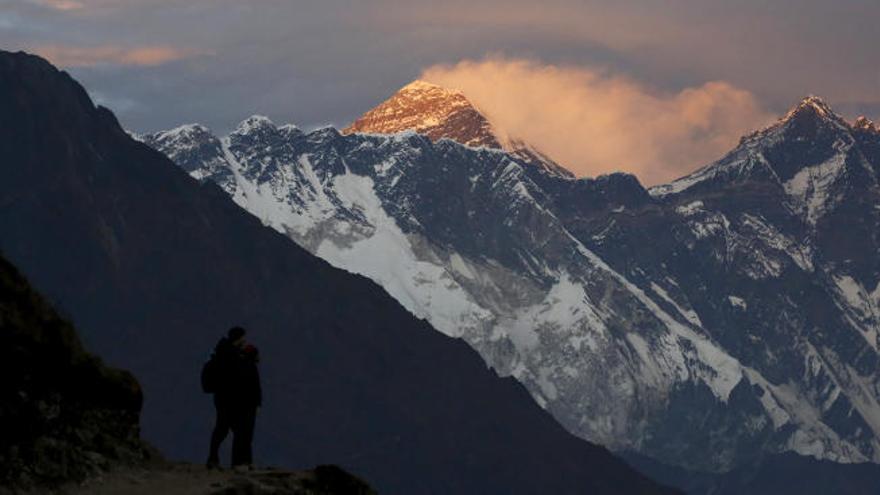 El monte Everest, el más alto del mundo.