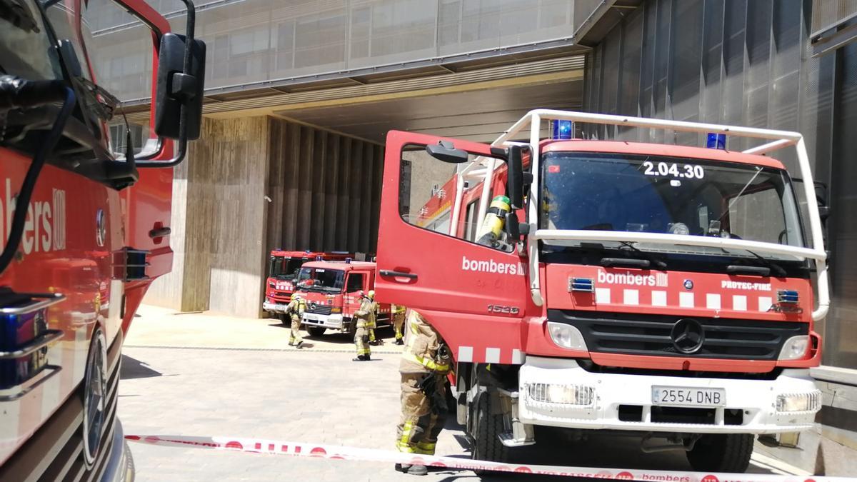 Evacuen els treballadors de la seu de Generalitat de Girona per una alarma d'incendi