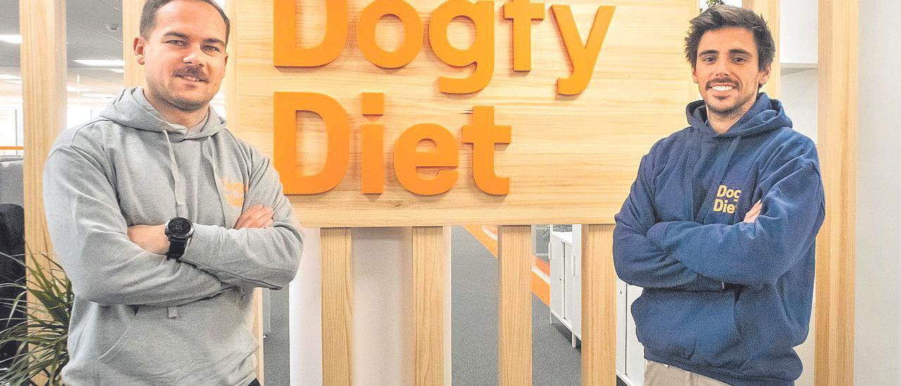 Gonzalo Noy y Sergi Font, fundadores de Dogfy Diet.