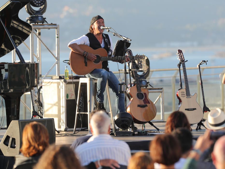 La terraza del Mar de Vigo acogió el primer concierto del ciclo TerraCeo