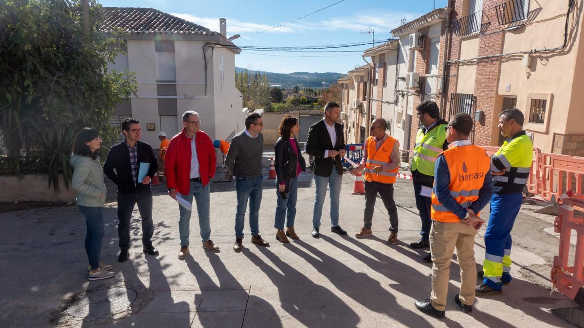 El alcalde José Francisco García, junto a los ediles Mónica Sánchez y José Antonio Garcia