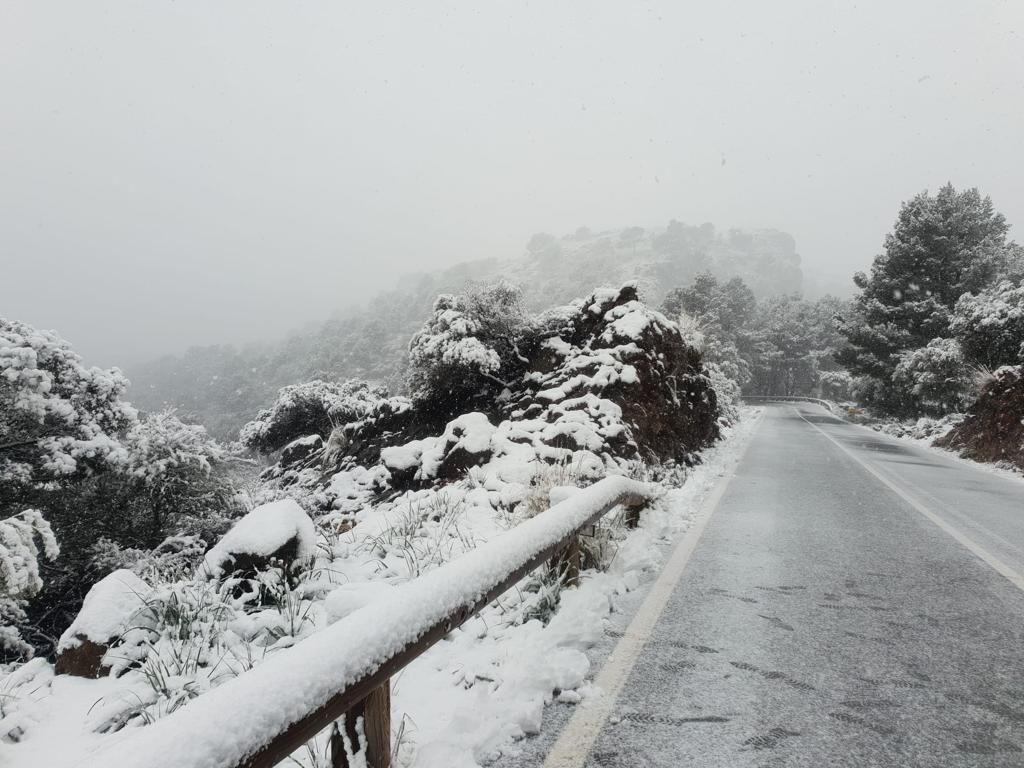 La nieve vuelve a Mallorca