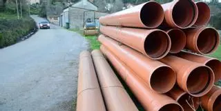 Moaña inicia las obras de reforma de la subida a San Lourenzo desde Carballido