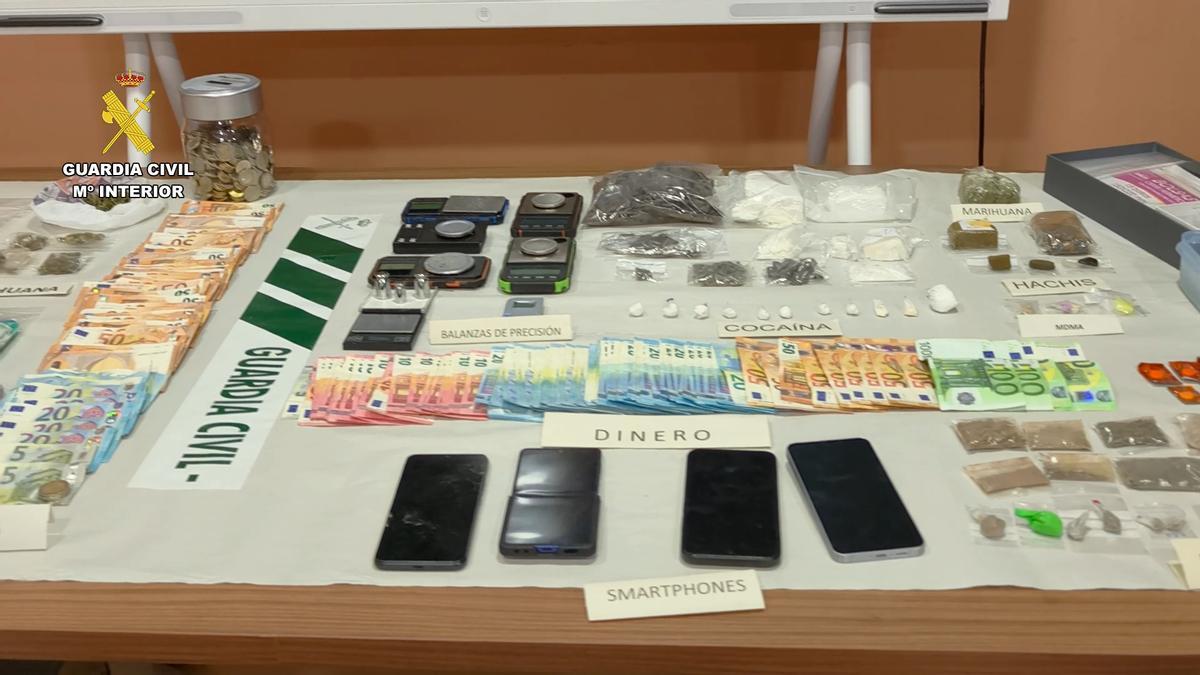 Detenidos cinco boirenses por tráfico de drogas, blanqueo de capitales y pertenencia a grupo criminal