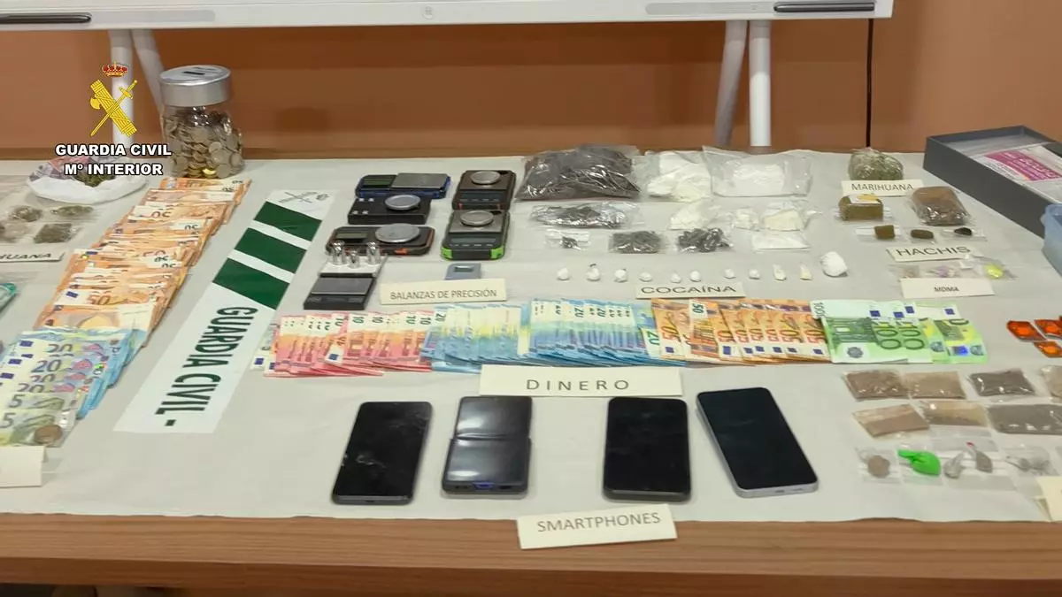 Detenidos cinco boirenses por tráfico de drogas, blanqueo de capitales y pertenencia a grupo criminal