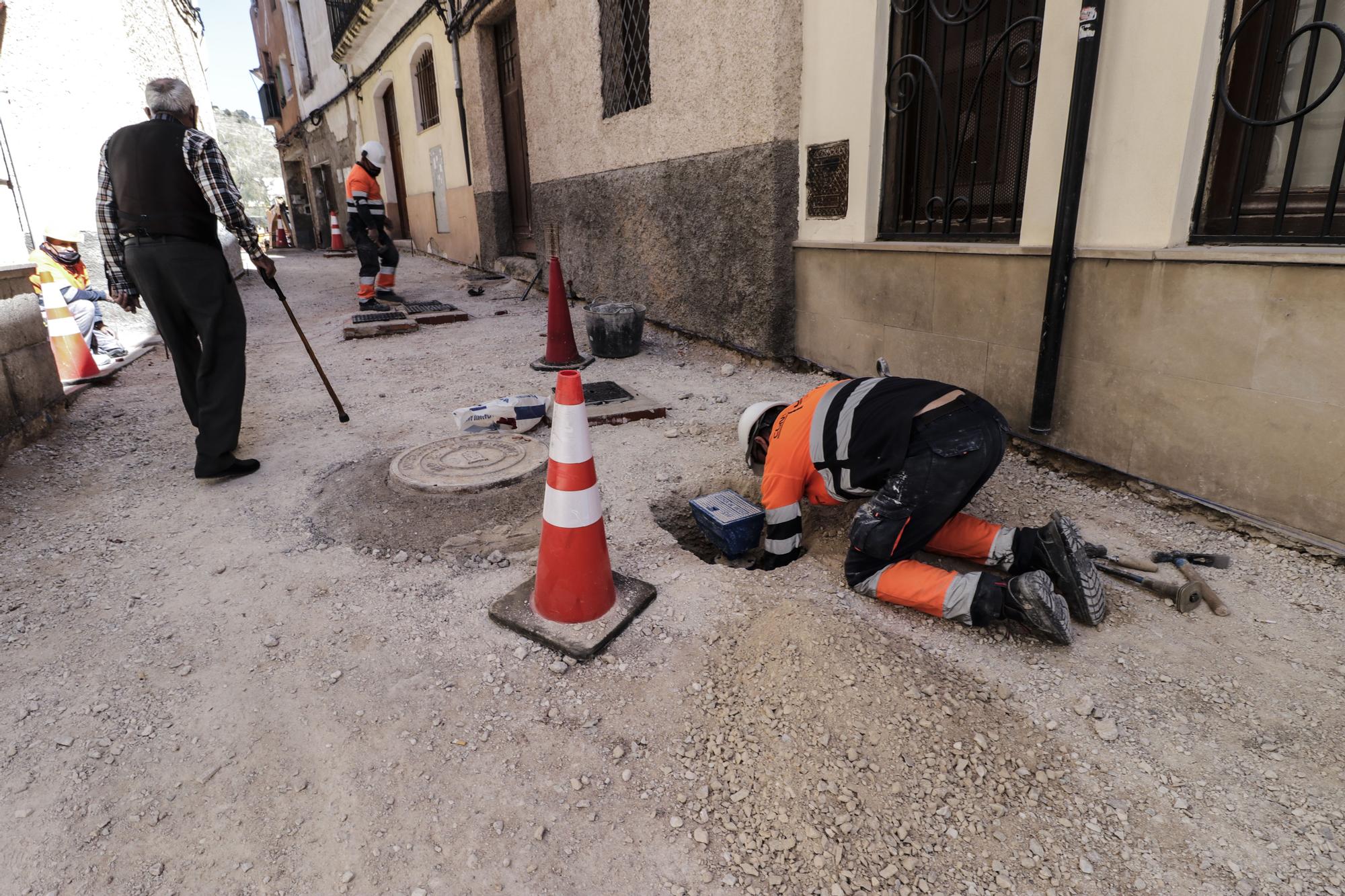 Ibi avanza en la primera fase para peatonalizar el casco antiguo