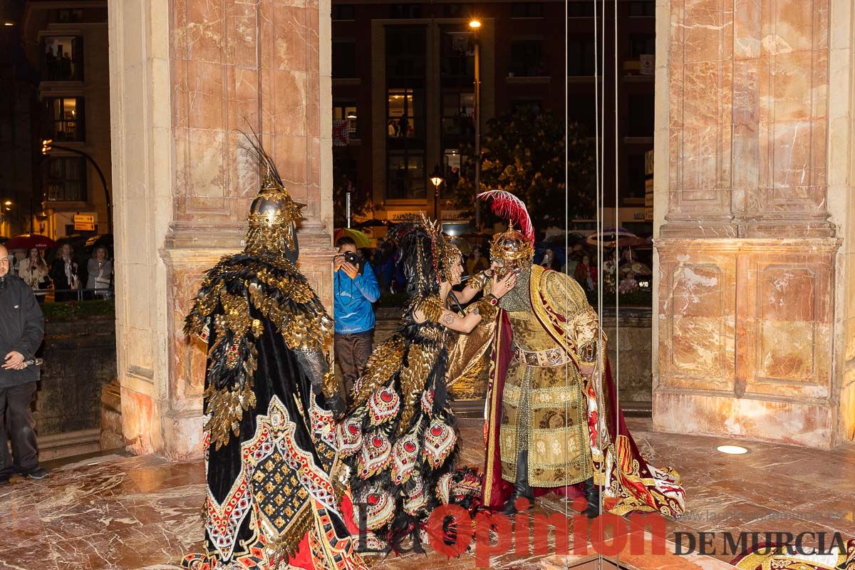 Desfile de Moros y cristianos y parlamento en las Fiestas de Caravaca