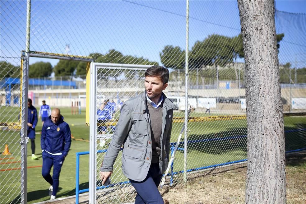 Entrenamiento del Real Zaragoza