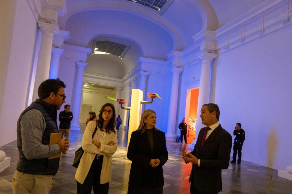 Visita de la consellera Ortí al Centre del Carme