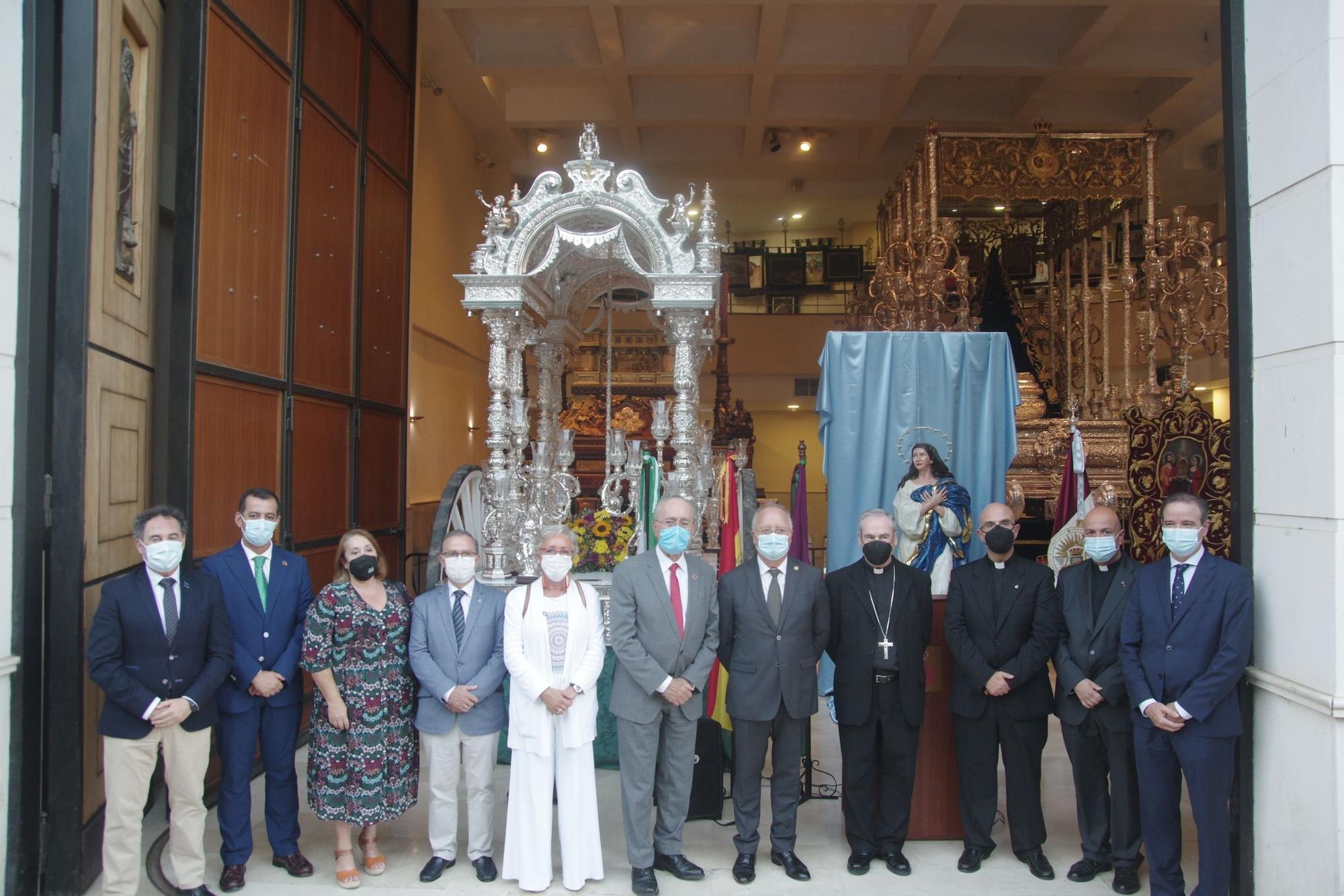 Exposición del patrimonio de las hermandades de Gloria de Málaga