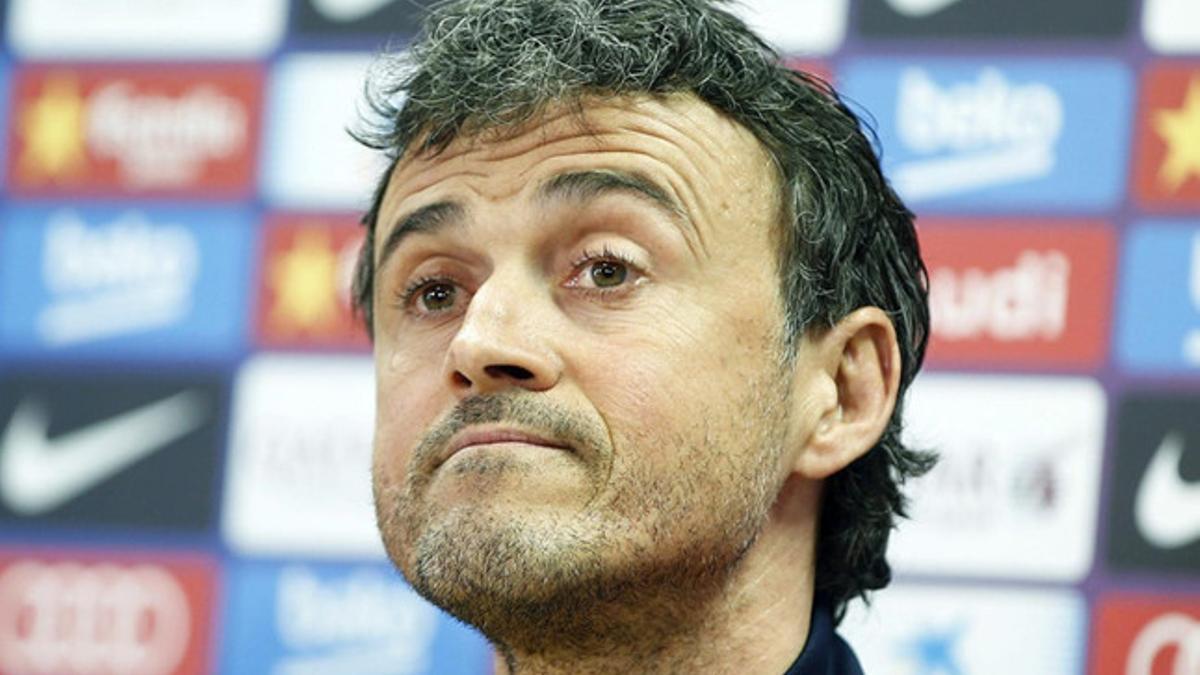 Luis Enrique será como será, pero no es de los que traiciona sus principios