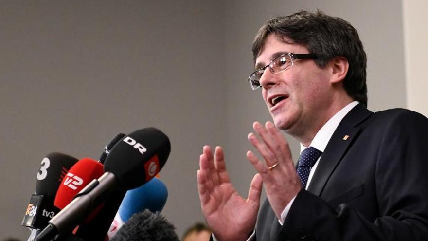 Carles Puigdemont, esta semana en Copenhague.