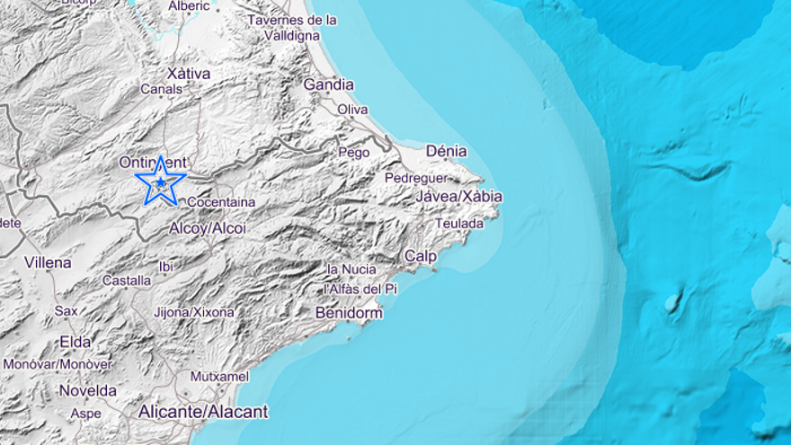 Un terremoto con el epicentro en Busot se hace sentir en la provincia de Alicante