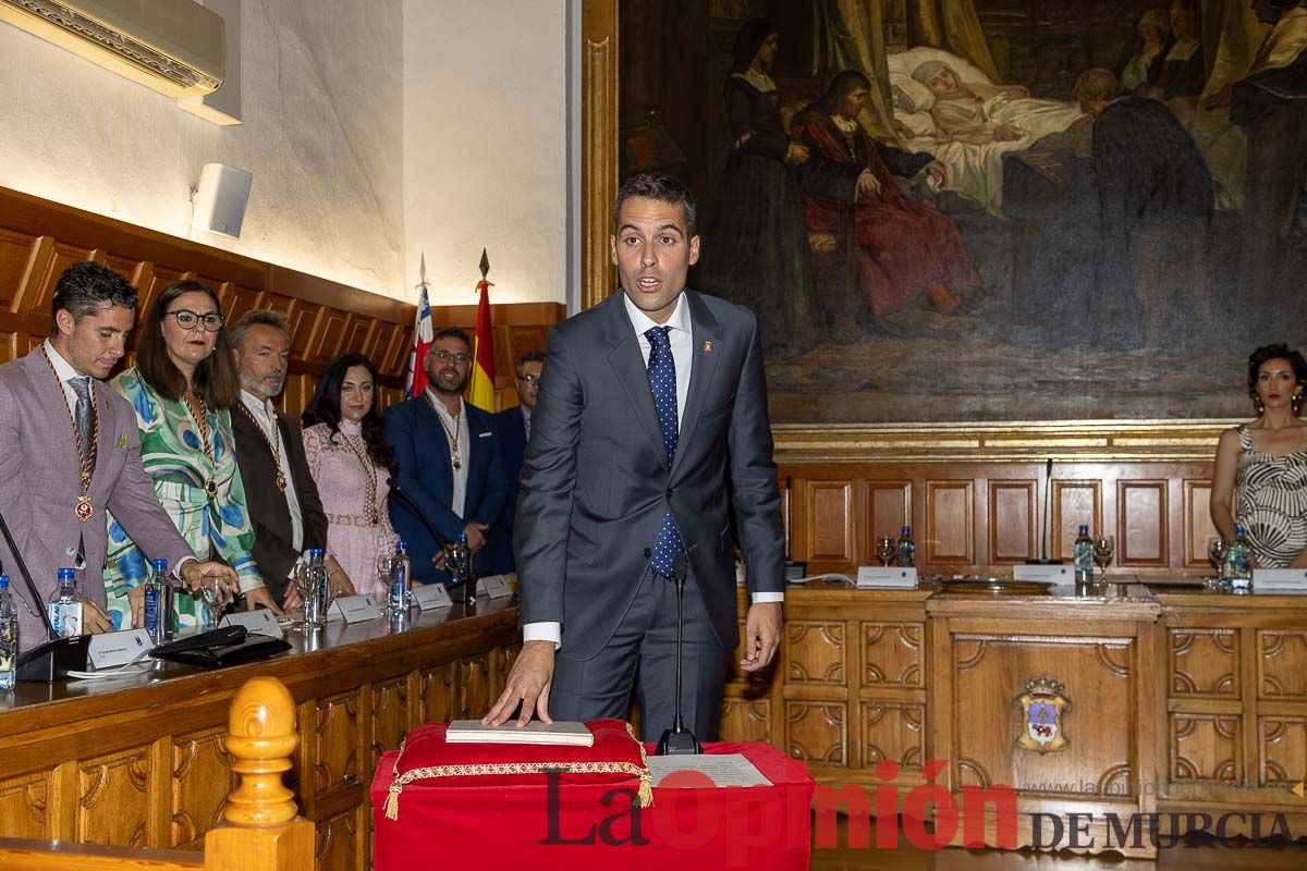 Pleno de investidura en el Ayuntamiento de Caravaca