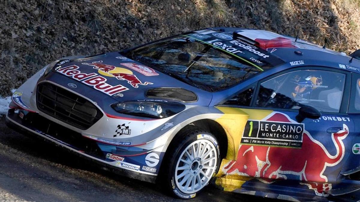 Ogier, al volante de su nuevo Fiesta WRC