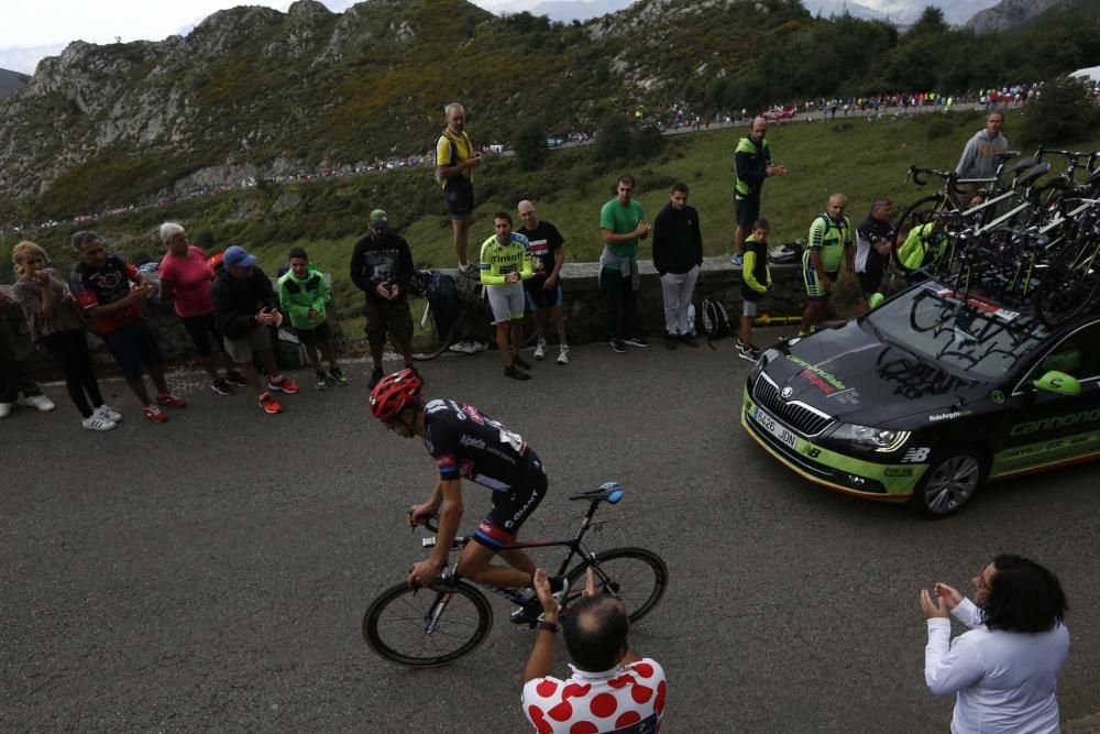 Vuelta ciclista a España. Lagos de Covadonga