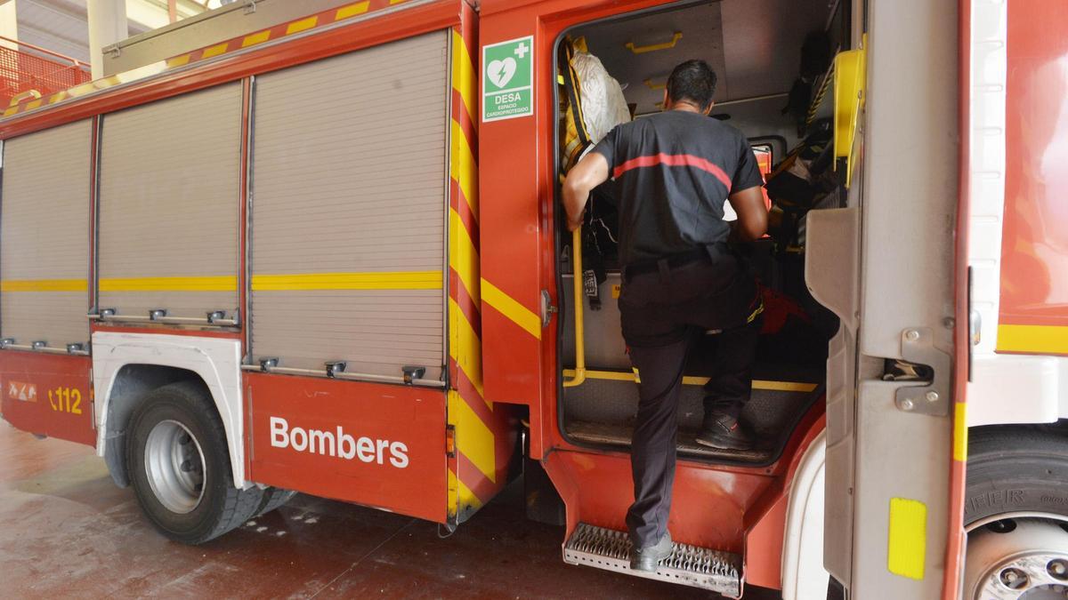 Los bomberos de Elche, en una imagen de archivo