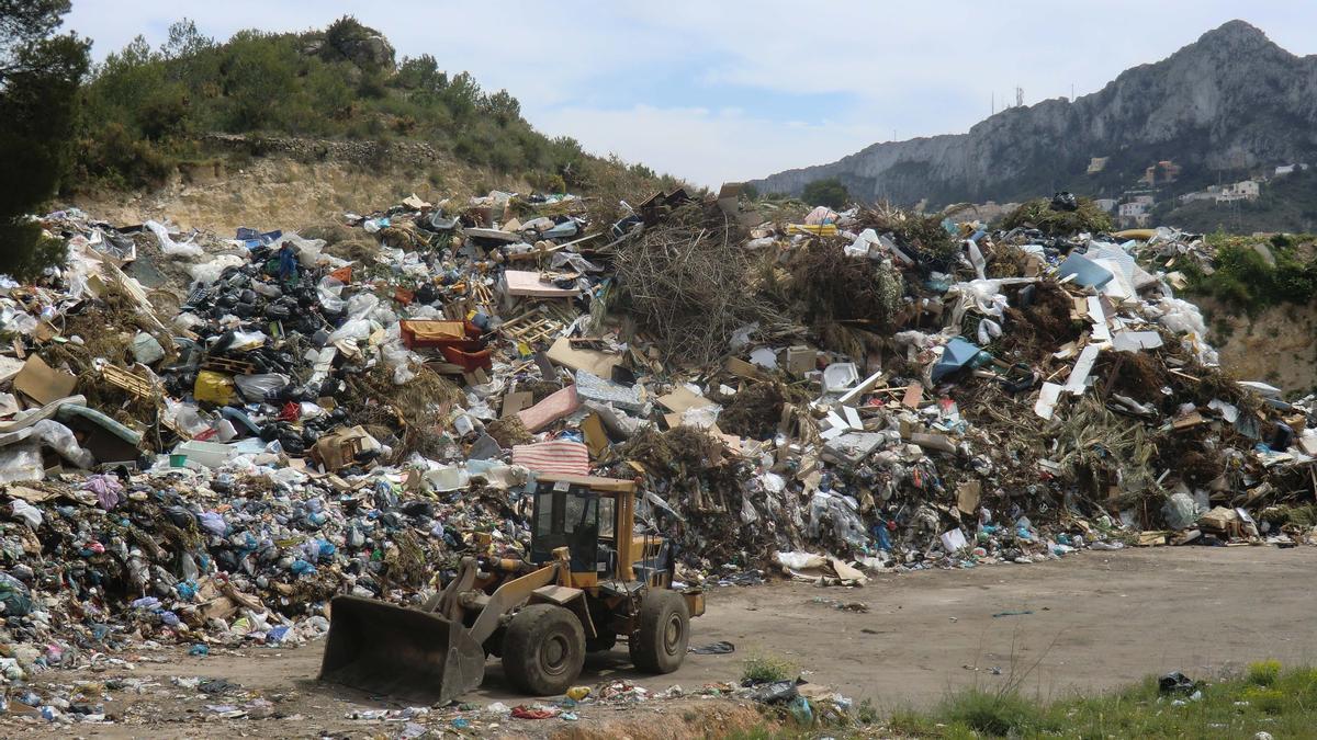 Archivo. El vertedero de Calp