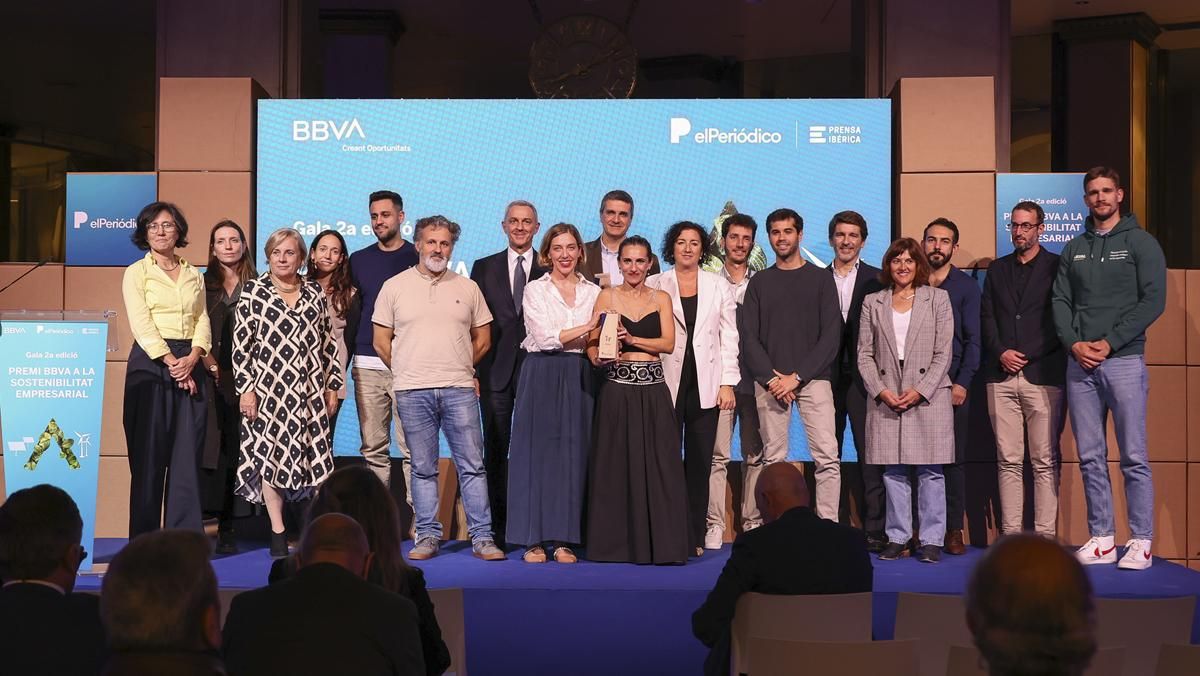 Gala dels Premis a la Sostenibilitat Empresarial, organitzats #per EL PERIÓDICO i del BBVA que es va celebrar l’any passat