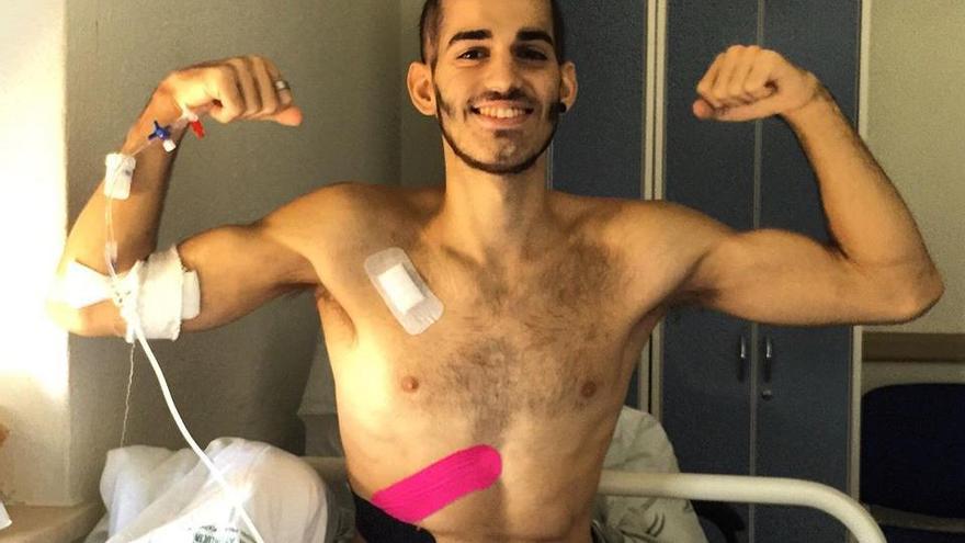 Pablo Ráez, enfermo de leucemia, ha movilizado a las redes sociales para que promover la donación de médula. Foto: Facebook