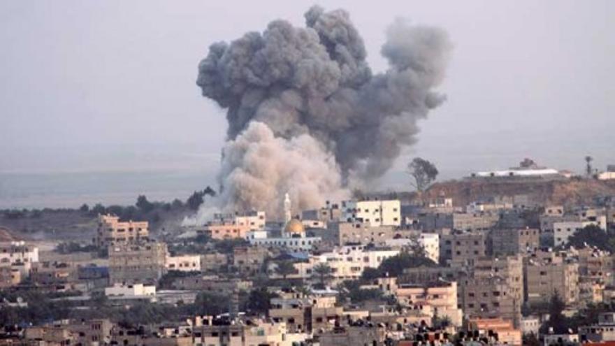 La aviación israelí bombardea Gaza