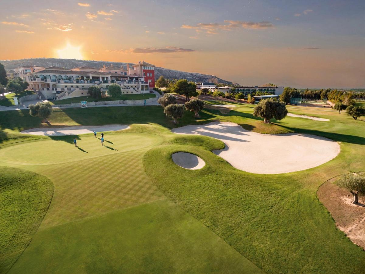 Imagen panorámica de las instalaciones de La Finca Golf Resort de Algorfa
