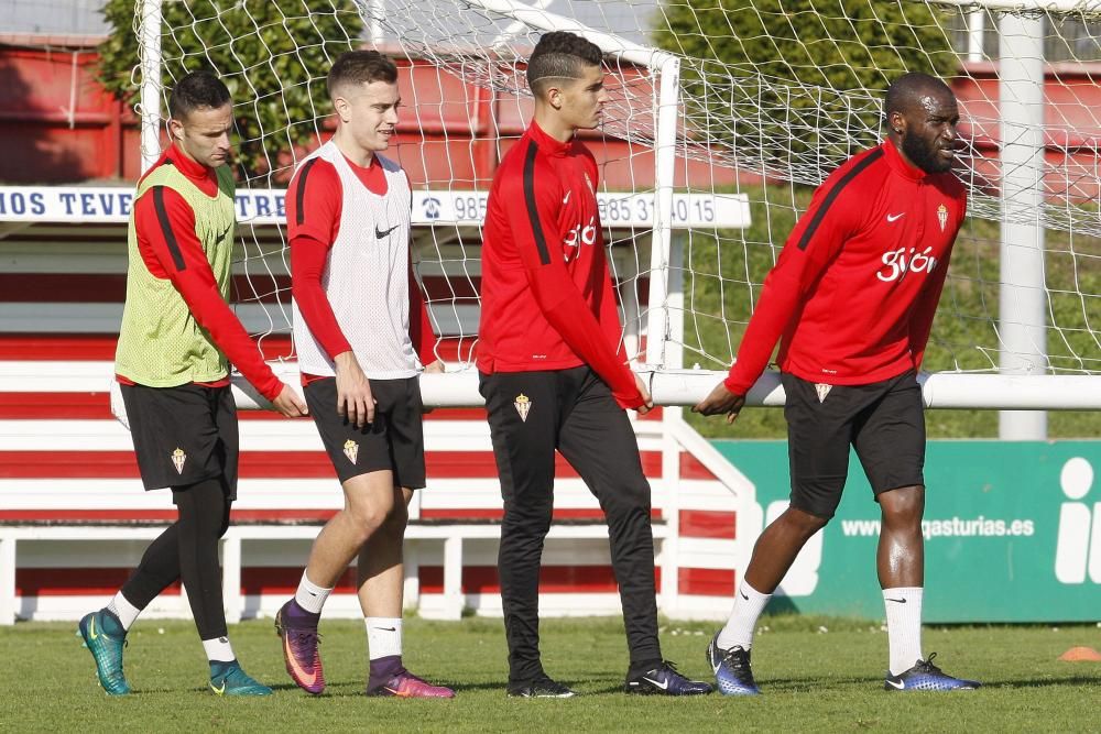 Entrenamiento del Sporting