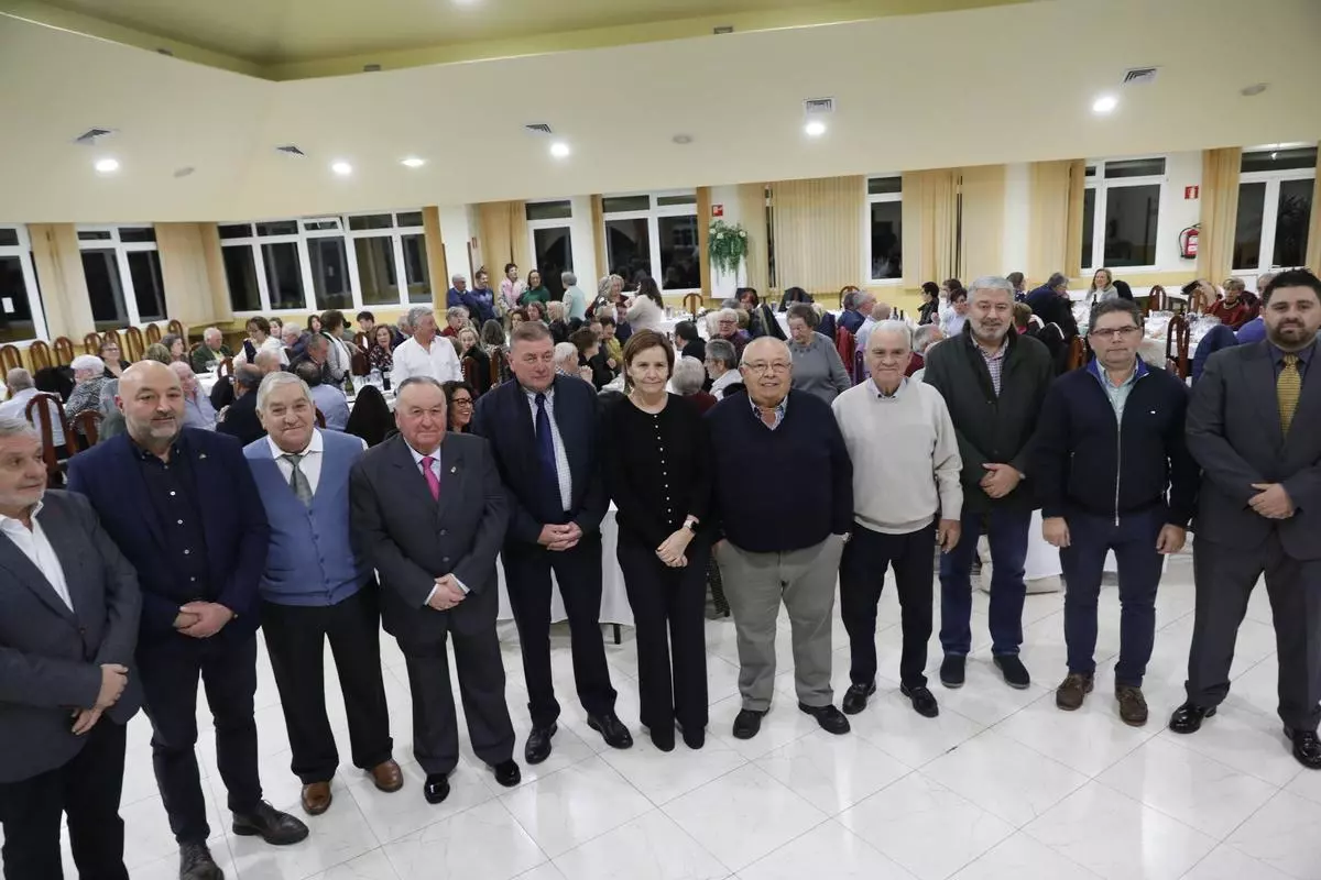 El homenaje a los expresidentes de la federción de vecinos de la zona rural de Gijón, en imágenes