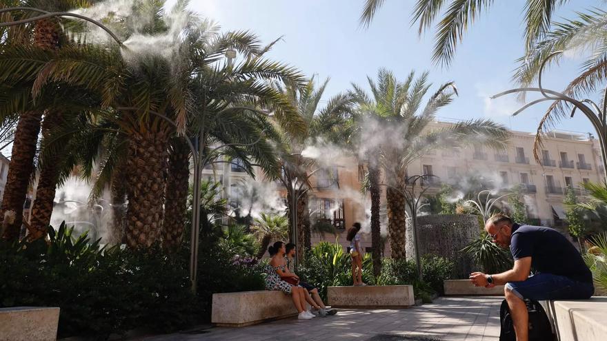 Els refugis climàtics, una de les assignatures pendents de València