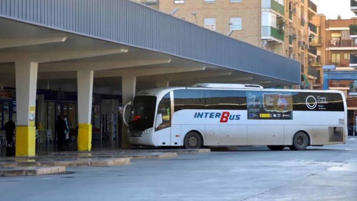 Estación de Autobuses de la ciudad de Murcia en San Andrés