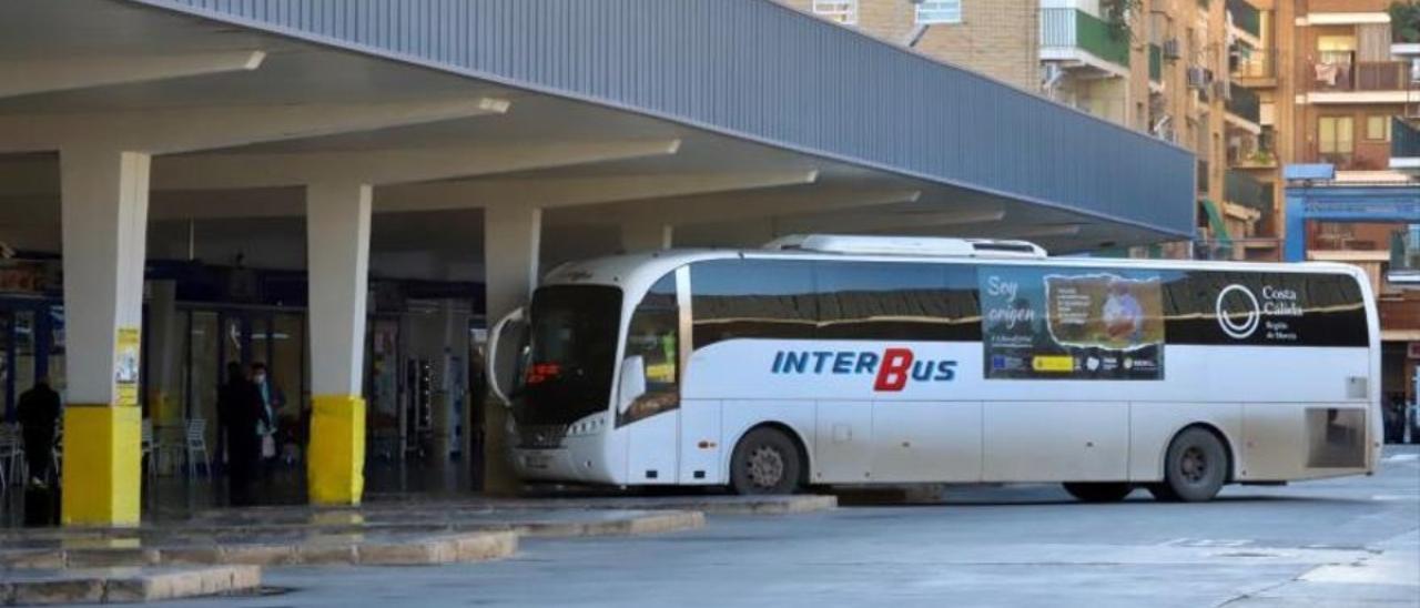 Estación de Autobuses de la ciudad de Murcia en San Andrés